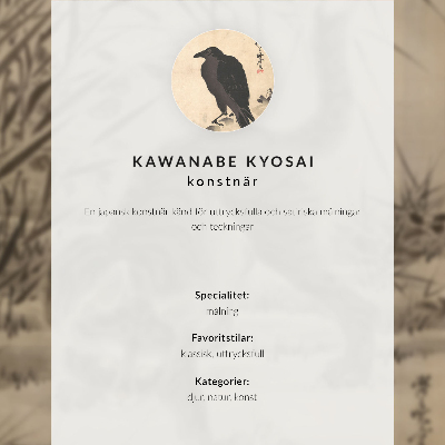 Nowoczesna grafika na płótnie Kot łapiący żabę autorstwa Kawanabe Kyosai