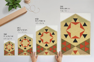 Plakat ścienny Studium geometryczne