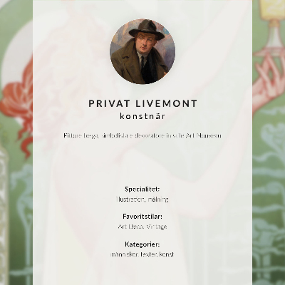 Plakat ścienny Privat Livemont (1896) chromolitografia autorstwa Absinthe Robette