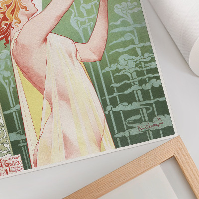 Plakat ścienny Privat Livemont (1896) chromolitografia autorstwa Absinthe Robette