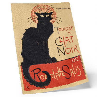 Nowoczesna grafika na płótnie Tournée du Chat Noir (1896) Théophile'a Alexandre'a Steinlena