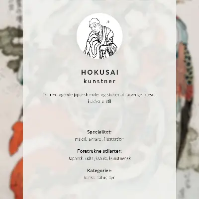 Grafika na ścianę Ptaki i zachód słońca Katsushiki Hokusai z Albumu szkiców (1814) japoński drzeworyt vintage