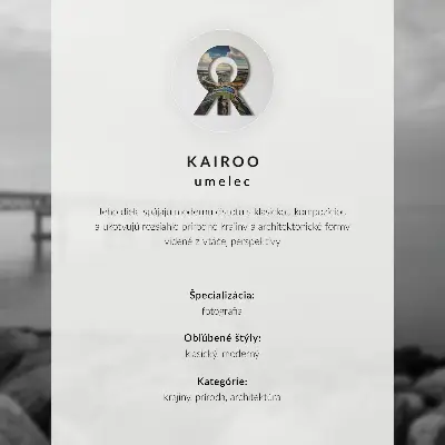 Plakat do salonu Fiordy góry miasteczko spokój i harmonia