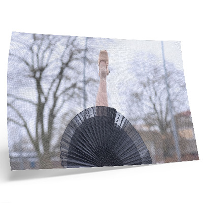 Grafika na ścianę Balet subtelność harmonia miejscowy klimat