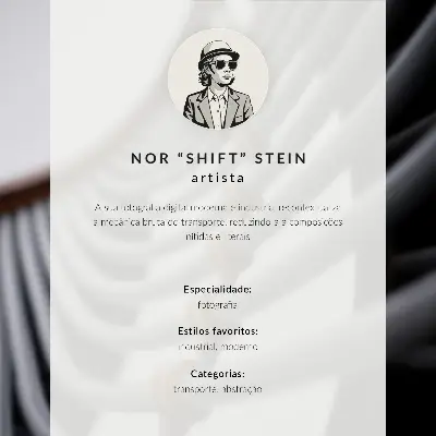 Grafika na ścianę nowoczesna grafika z symetrią w kontraście żółci i błękitu