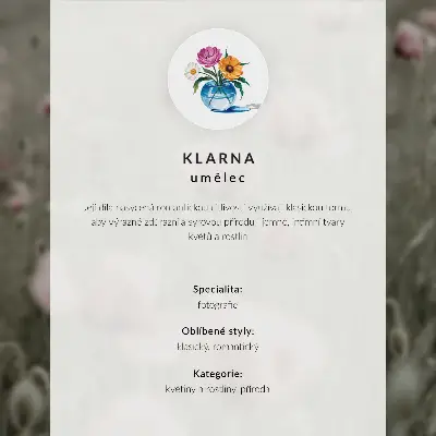Grafika na ścianę różowa dalia z zielonymi liśćmi w nowoczesnej kompozycji