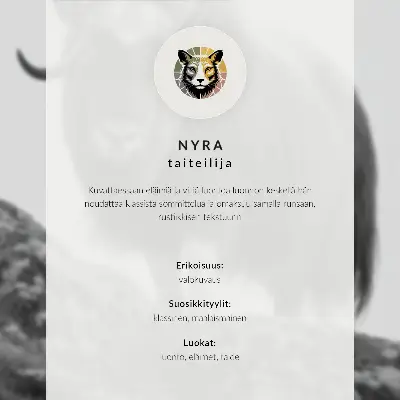 Nowoczesny plakat dekoracyjny piękny ptak z rozłożystym ogonem w lesie