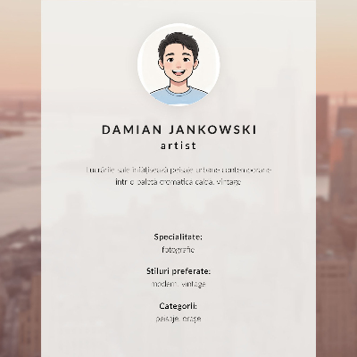 Wydruk na płótnie Palmy jezioro wieżowce niebo turkusowe spokojne