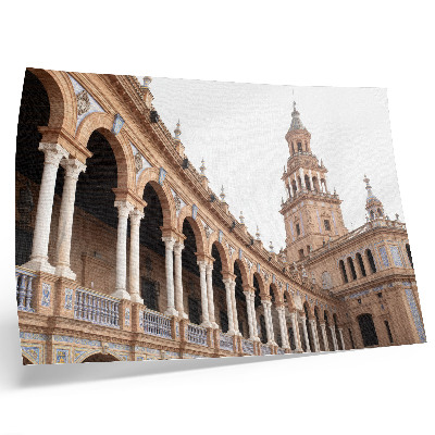Grafika na ścianę Bogata architektura marmurowe kolumny klasyka