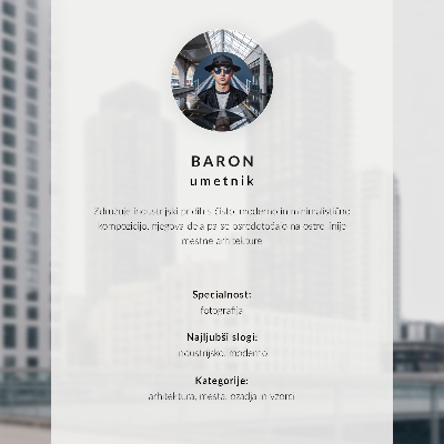 Plakat Nowoczesna panorama miejskich wieżowców