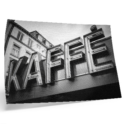 Wydruk na płótnie Neon minimalistyczny styl miejski kadr