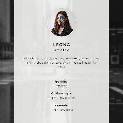 Wydruk na płótnie Minimalistyczna przestrzeń miejska szarość nowoczesność