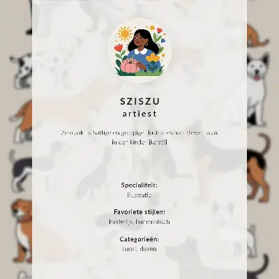 Plakat do salonu wesołe koty w zabawnej ilustracji