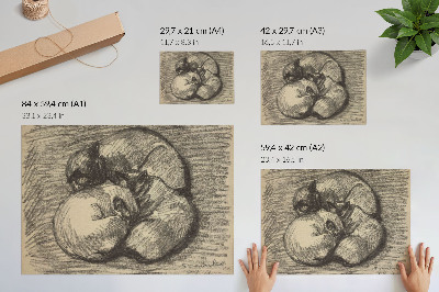 Plakat Koty; Tsching, Batzar i Blanc-Blanc, wydruk w wysokiej rozdzielczości autorstwa Théophile’a Alexandre’a Steinlena