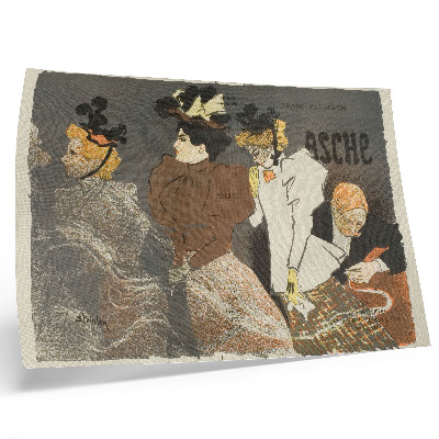 Nowoczesny plakat dekoracyjny Asche autorstwa Théophile-Alexandre Pierre Steinlen