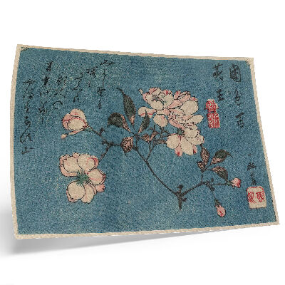 Plakat Drzeworyt (nishiki-e); tusz i kolor na papierze autorstwa Utagawy Hiroshige
