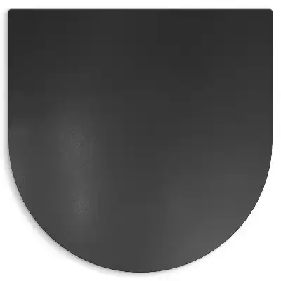 Podkładka ochronna pod grill w kształcie połowy owalu o wymiarach 100x100 cm