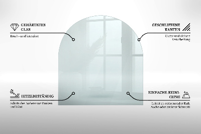 Panel kominkowy transparentny