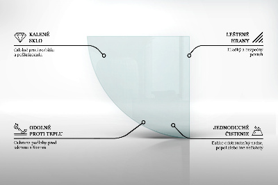 Szyba hartowana pod kominek transparentna