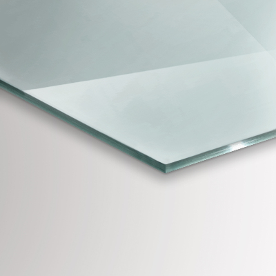 Szkło pod kominek sześciokątne transparentne