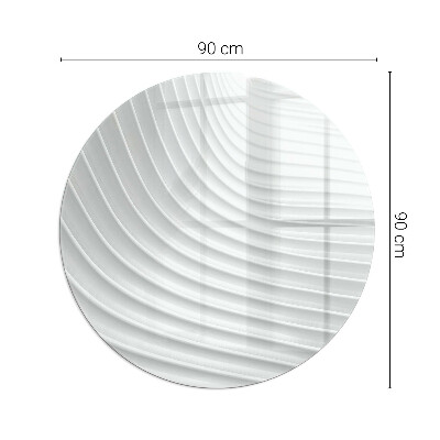Podstawka pod kozę okrągła Fale delikatnych linii