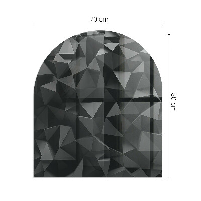 Podstawka pod kozę półowalna Wielowymiarowy układ geometryczny
