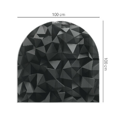 Podstawka pod kozę półowalna Wielowymiarowy układ geometryczny
