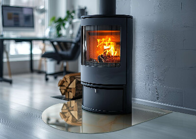 Podstawka pod kozę półowalna Marmurowy design w abstrakcyjnej formie