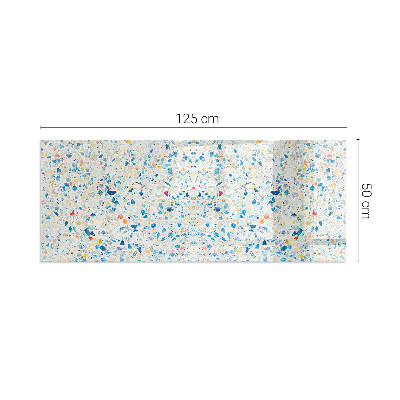 Szkło pod kominek prostokątne Abstrakcyjny wzór tekstury