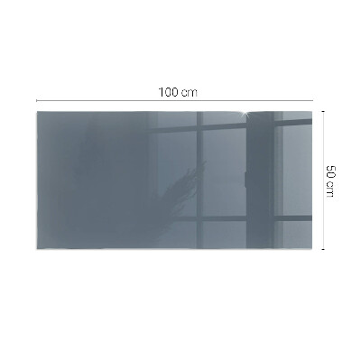 Szyba pod kominek prostokątna Kolor Ciemnoniebieski