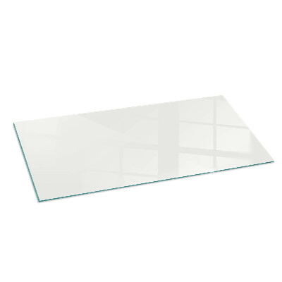 Szyba pod kominek prostokątna Kolor Ivory