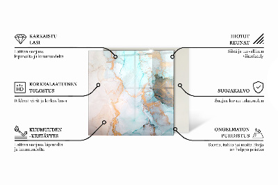 Płyta pod piec sześciokątna Układ mozaikowych zdobień