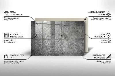 Podstawka pod znicz Beton kamień tekstura