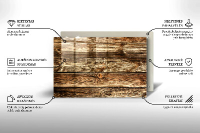 Podkładka pod znicz Tekstura drewno deski