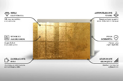 Podkładka pod znicz Tło tekstura złota
