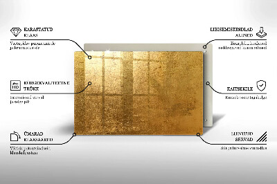 Podkładka pod znicz Tło tekstura złota