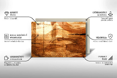 Podstawka pod znicz Drewniana tekstura deski