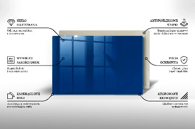 Podstawka pod znicz Kolor niebieski