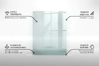 Szklana podstawka pod znicz prostokątna w kolorze transparentnym