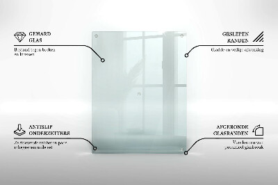 Szklana podstawka pod znicz prostokątna w kolorze transparentnym