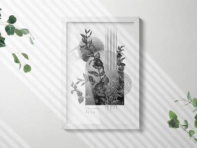 Biała ramka do zdjęć na ścianę 20x30 cm