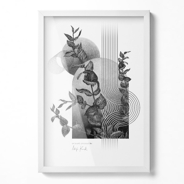 Ładna ramka na zdjęcia biała 40x60 cm