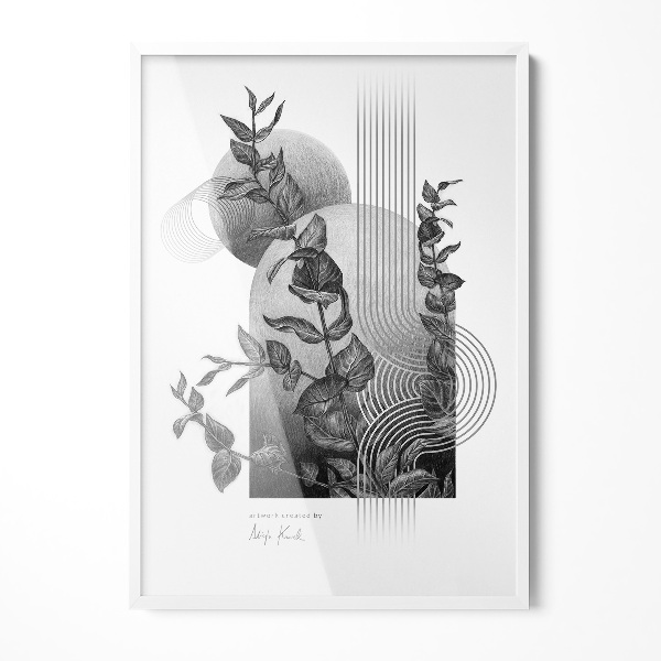 oprawa na plakat biała 70x100 cm