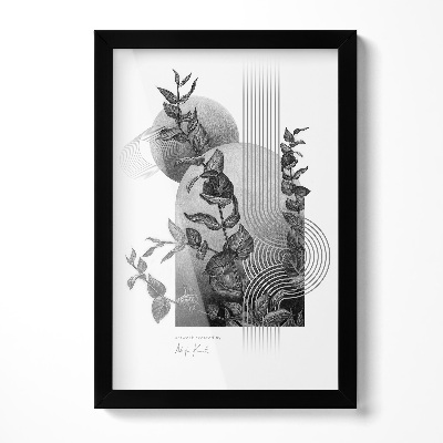 Elegancka ramka na zdjęcia czarna 20x30 cm