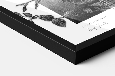 Czarna Ramka na zdjęcia na ścianę 50x50 cm