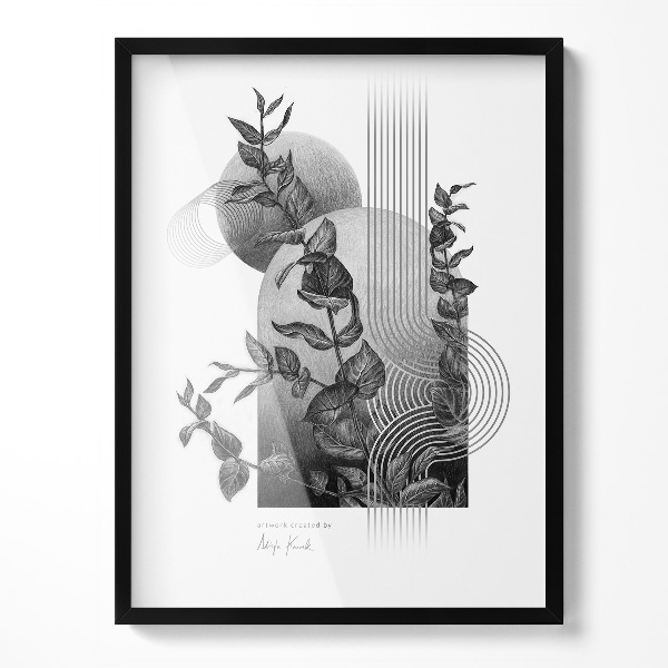 Czarna rama na zdjęcia 60x80 cm