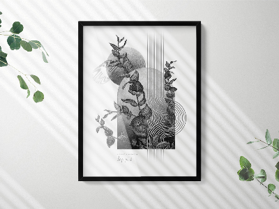 Czarna rama na zdjęcia 60x80 cm