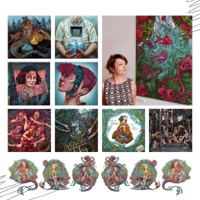 Oprawa na plakat złota 20x30 cm