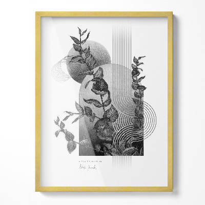 Oprawka na zdjęcie złota 60x80 cm