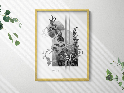 Oprawka na zdjęcie złota 60x80 cm